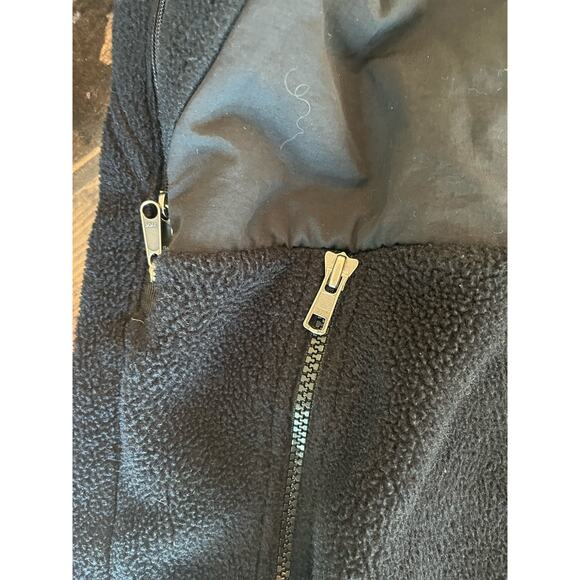 The North Face Denali Fleece Jacket Men Large Black Neutral Hiking Outdoor Comfy - Picture 9 of 16